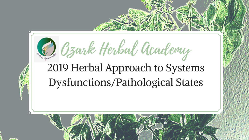 2019 courses in herbalism